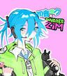 hatsune miku x invader zim